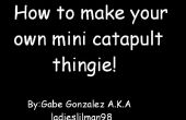 Maak een mini catapult thingie