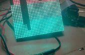 Raspberry Pi LED scrollen tekstweergave