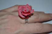 Tweekleurige roos Ring