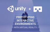 De interactieve omgevingen prototyping in virtuele werkelijkheid met Google karton, eenheid en Hotline Bling (TfCD)