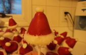Hoe maken Santa Hat Cake Pops