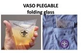 Vaso plegable /Folding glas