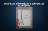 Zentangle silhouet Project