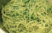 Spaghetti al Pesto met verse basilicum maken