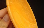 Orange Sherbet Bowl