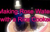 How to Make rozenwater met een stoomboot rijst