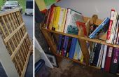 Boek Frame: Recycle een matras Box Frame in een boekenplank! 