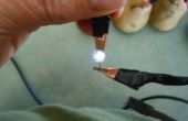 Aardappel batterij gedreven LED