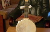 Hoe maak je een ukulele, banjolele, banjo ukelele, gitaar stand. 