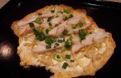 Chinese Wonton Pizza Party