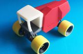 Gebouw XR-35 speelgoed vrachtwagen (3D Printed)