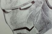Iron Man Pen tekening