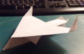 Hoe maak je de Sperwer papieren vliegtuigje