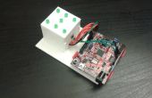 3D afgedrukt Microcontroller-dobbelsteen Roller