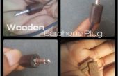Houten Oortelefoons Plug