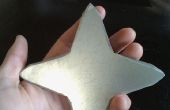 Hoe maak je een ninja ster van een blad van metaal