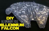 DIY aluminiumfolie Millennium Falcon