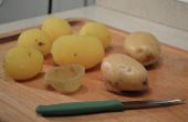 Hoe gemakkelijk aardappel om huiden te verwijderen