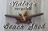 Vintage gerecycleerd strand loods