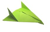 Origami papier vliegtuig: Thunder Bomber
