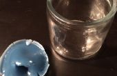 Verwijderen (en opslaan) Candle Wax van glazen verpakkingen