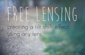 Gratis Lensing - maken van een tilt shift effect met behulp van elke lens