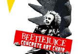 Beetlejuice Concrete Kunst stoel