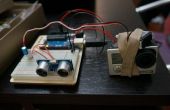 GoPro ultrasone Motion Sensor HC-SR04 gecontroleerd door arduino