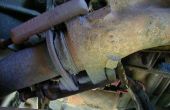 Reparatie/vervangen uitlaat flens op katalysator (91 ford truck)
