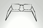 123D universele bril Frames