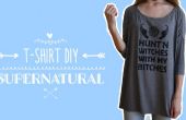 Supernatural Fan T-Shirt Video Tutorial DIY