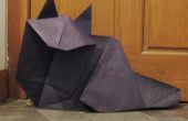 Origami - groter dan leven huiskat oversized