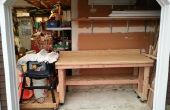 Upcycle Countertop in Workbench