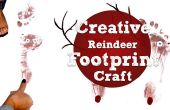 Creatieve rendieren voetafdruk Craft In 8 stappen! 