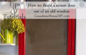 How to Build een Hordeur uit een oude raam
