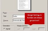 Instellen van de marges van een multi-pagina brief formaat PDF-bestand van paginagrote afbeeldingen