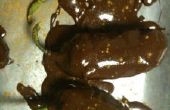 Chocolade karamel dubbel gedimde Habanero pepers