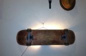Skateboard Lamp