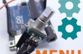 Gemakkelijk Arduino menu's voor Rotary Encoders