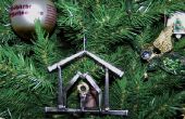 Gelaste Nail Christmas Tree Ornament