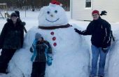 De Epic sneeuwpop bouwen