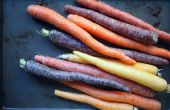 Geroosterde rainbow wortels