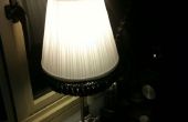 Maken een bohemien chique tafellamp met behulp van tafellamp van Ikea Arstid