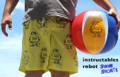 Instructables Robot zwemmen Shorts