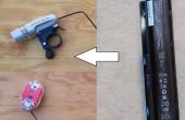 Recycling van een pak van de batterij Laptop voor fiets verlichting