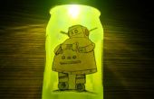 Oplaadbare LED Jar nachtlampje