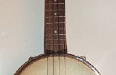 Zelfgemaakte banjo ukulele