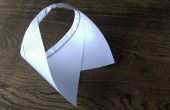 Ring vleugel papier vliegtuig