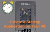 Implementeren van een applicatie opstarten om uw myRIO