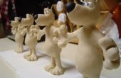 Maken van een leger van Gromit (Claymation Mold making)